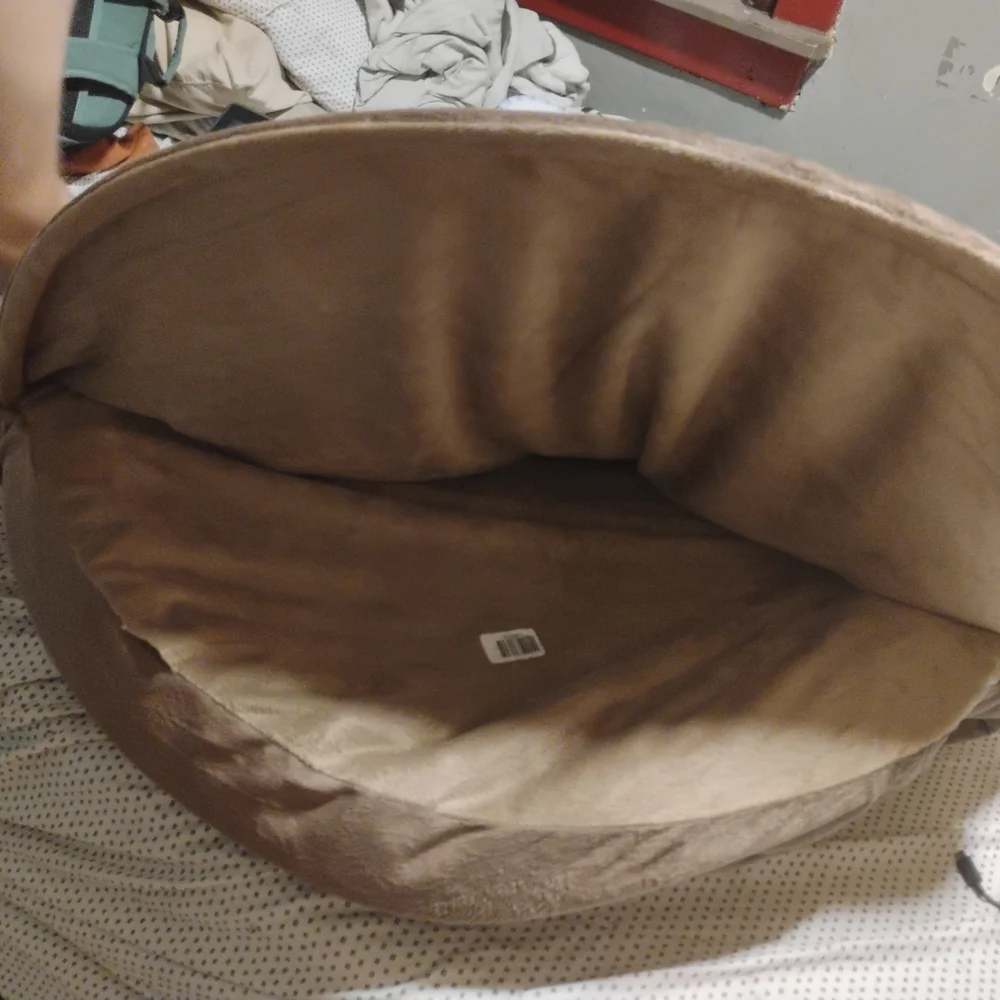 Cozy Brown Pet Bed